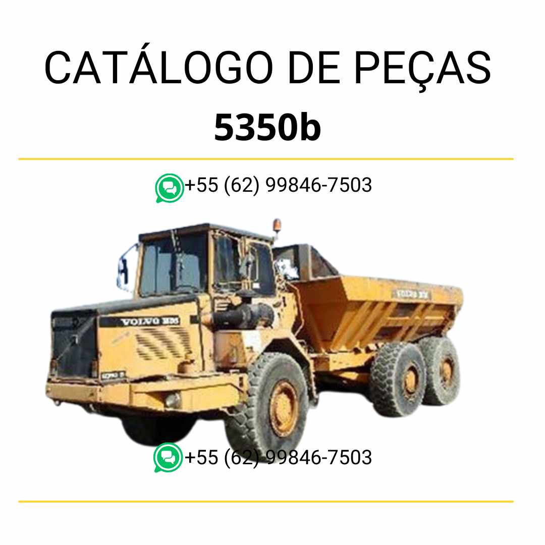 Catálogo de Peças do Caminhão Articulado Volvo 5350B BM – PDF em português com diagramas técnicos e códigos detalhados de componentes