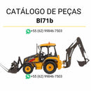 Catálogo de peças Volvo BL71B em PDF, conteúdo em português com diagramas técnicos, códigos e listas detalhadas para manutenção