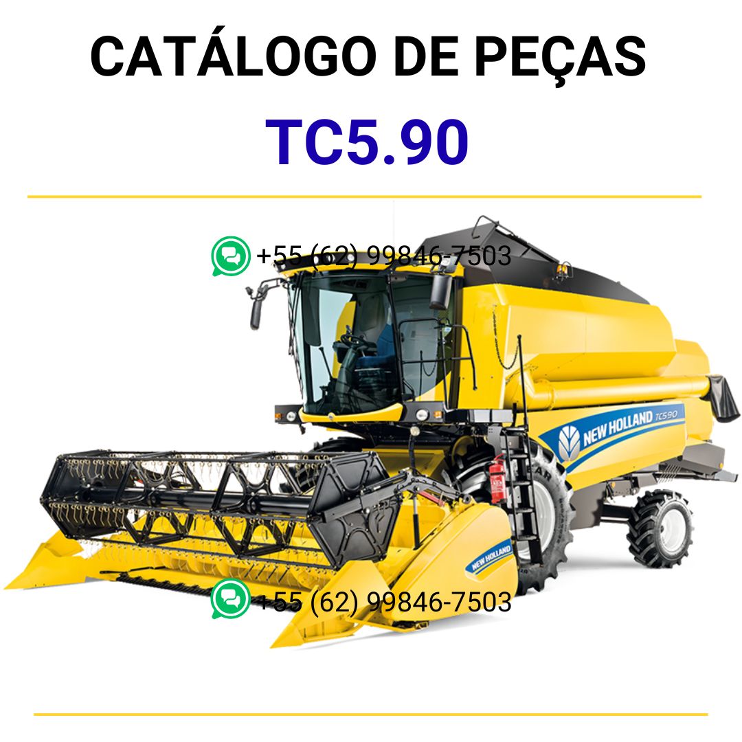Catalogo De Pecas New Holland - TC5.90 - TIER 3 - Colheitadeira
