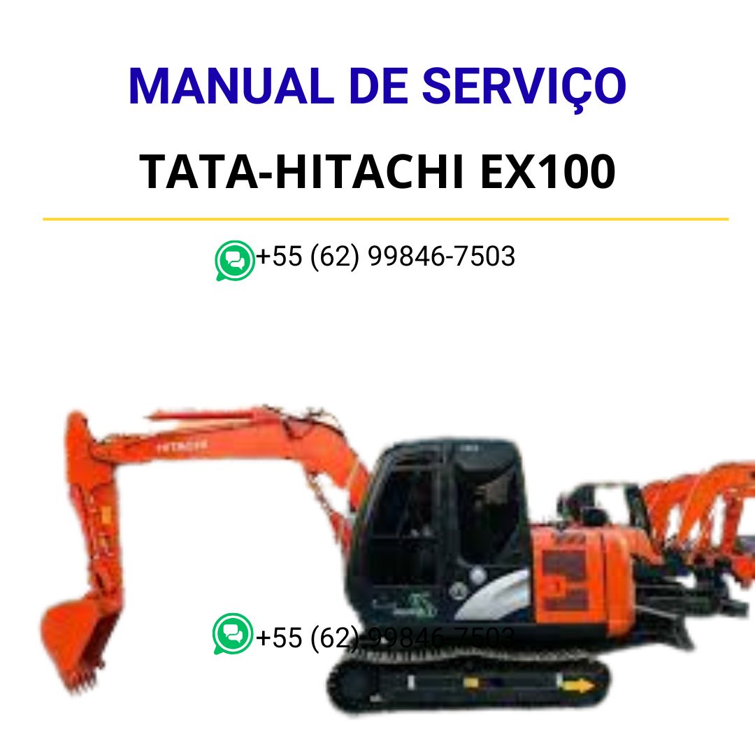 MANUAL DE PEÇAS - TATA-HITACHI EX100