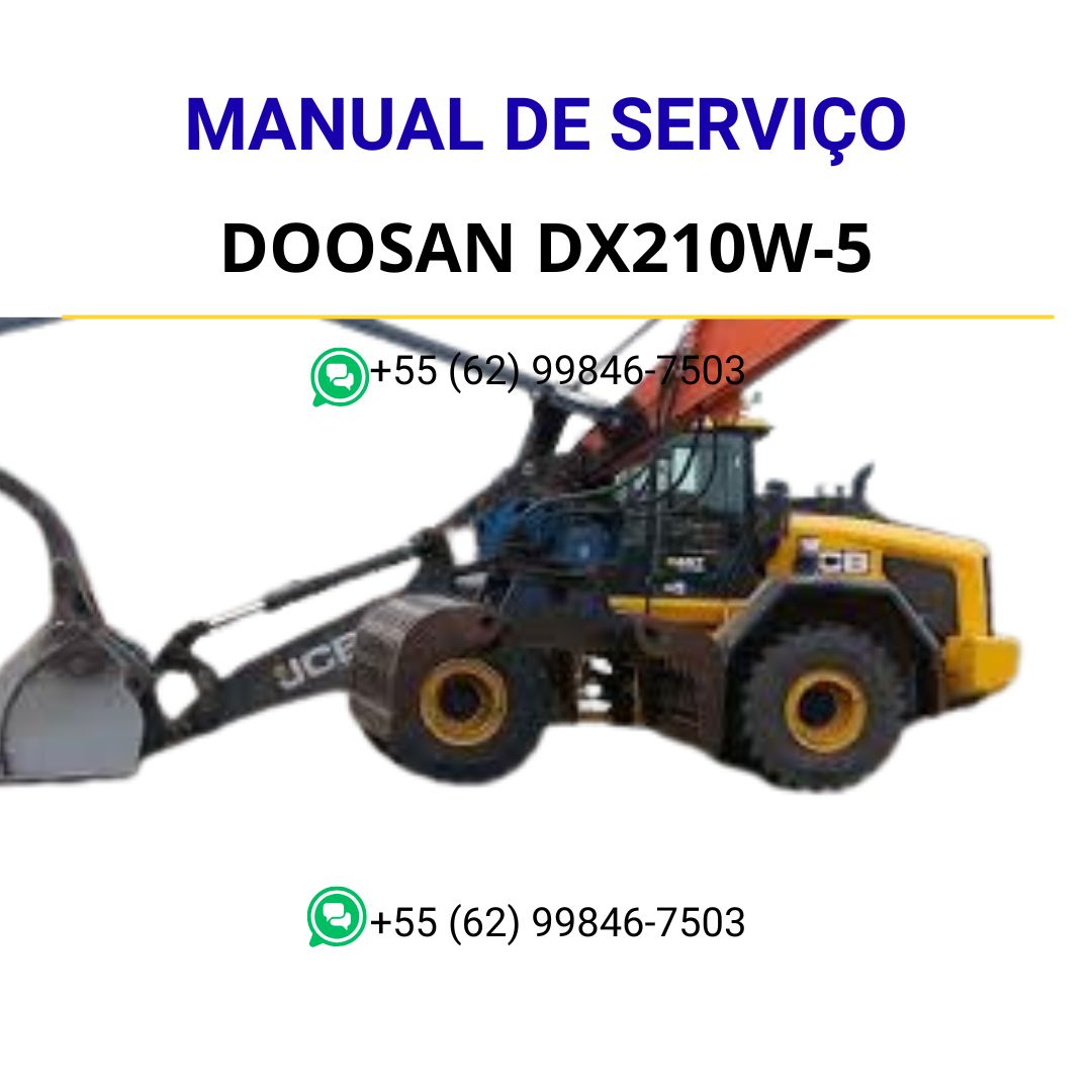 MANUAL DE SERVIÇO - DOOSAN DX210W-5