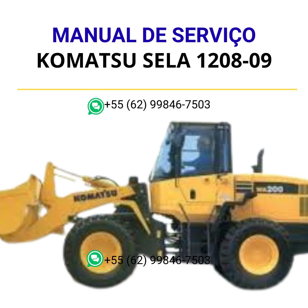 MANUAL DE PROCEDIMENTO - KOMATSU SELA 1208-09