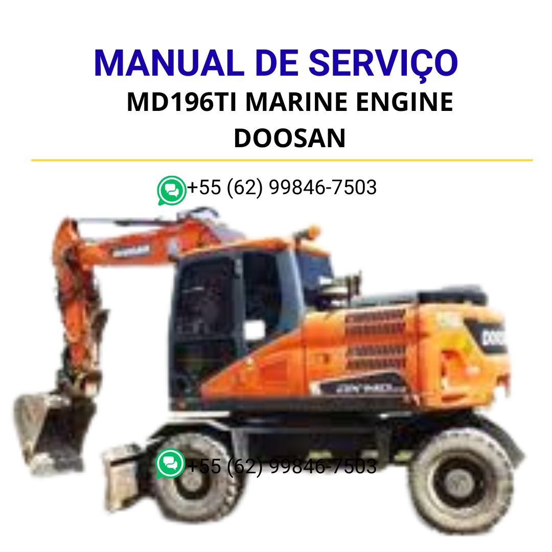 MANUAL DE PEÇAS MD196TI MARINE ENGINE DOOSAN