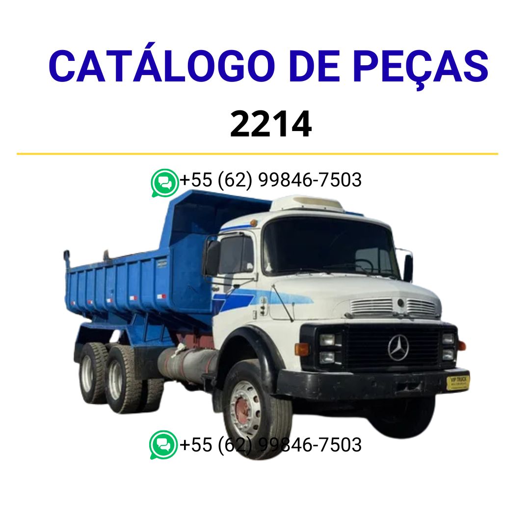 Catalogo de Pecas ACTROS Caminhao Mercedes 2214 Completo