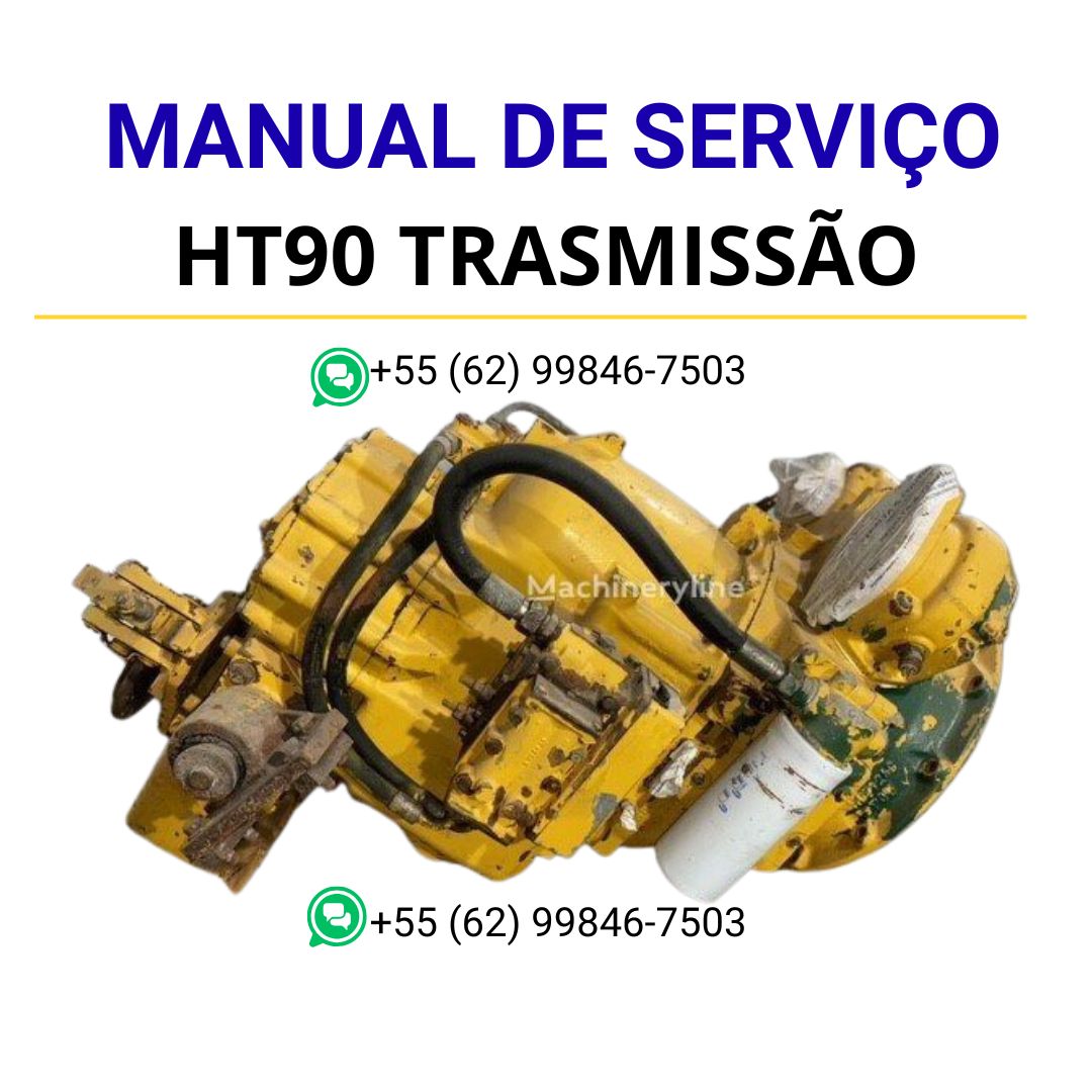 Manual de Serviço HT90 Transmissão Hidráulica Volvo