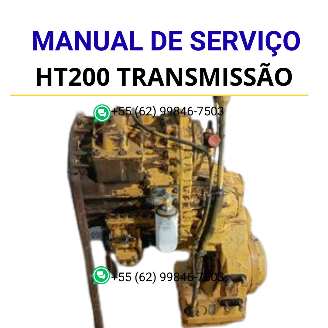 Manual de Serviço HT200 Transmissão Hidráulica Volvo