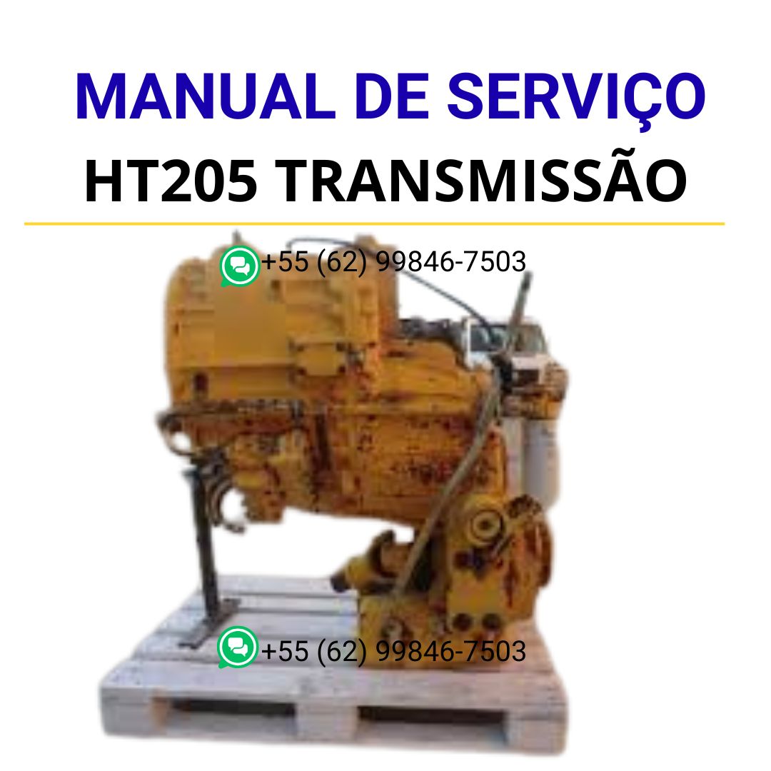 Manual de Serviço HT205 Transmissão Hidráulica Volvo