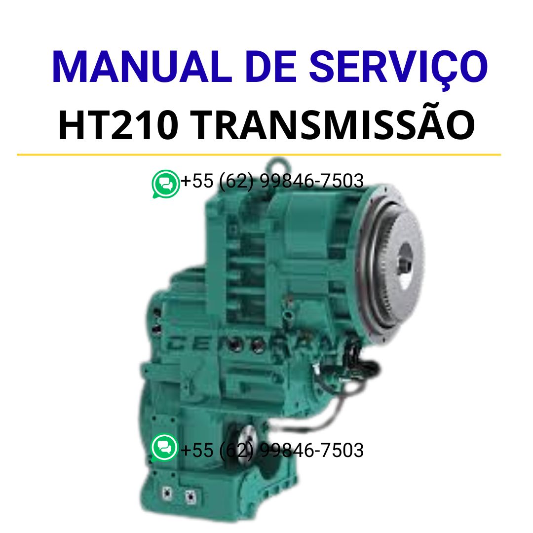 Manual de Serviço HT210 Transmissão Hidráulica Volvo