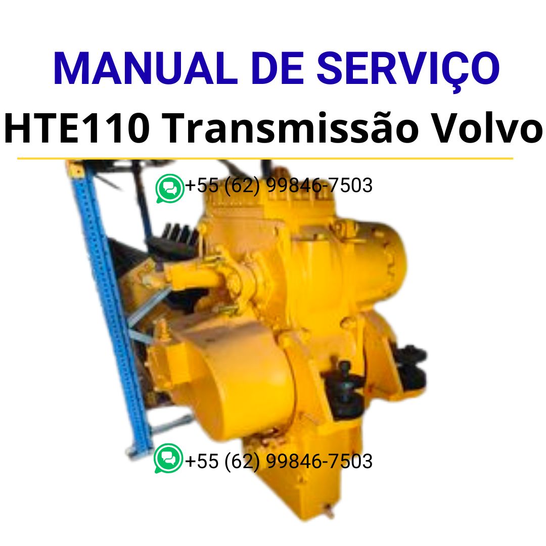 Manual de Serviço HTE110 Transmissão Hidráulica Eletrônica Volvo