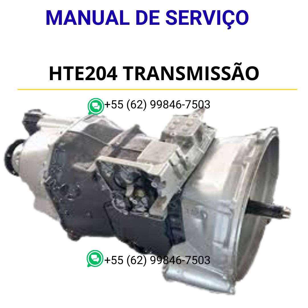 Manual de Serviço HTE204 Transmissão Hidráulica Eletrônica Volvo 02