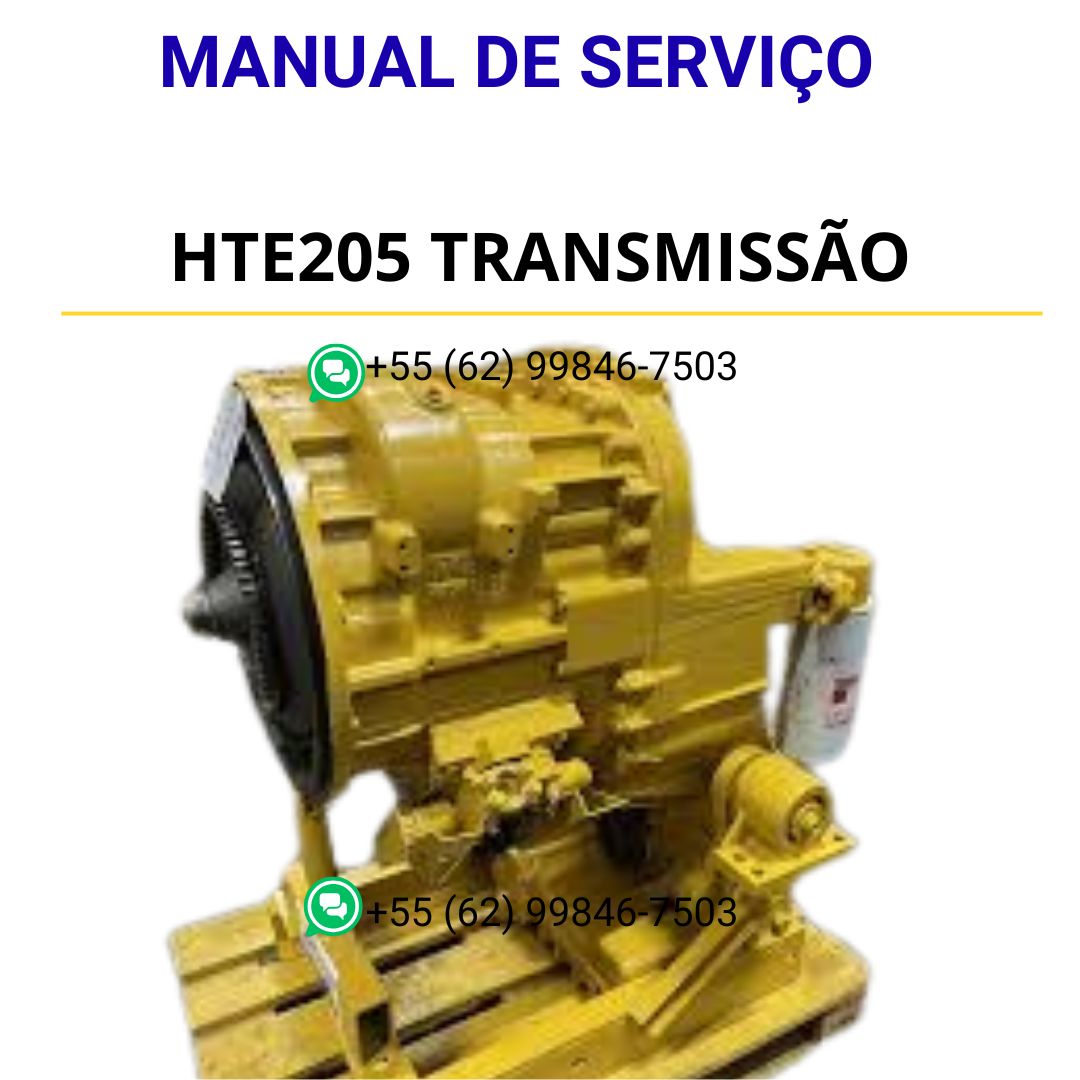 Manual de Serviço HTE205 Transmissão Hidráulica Eletrônica Volvo 01