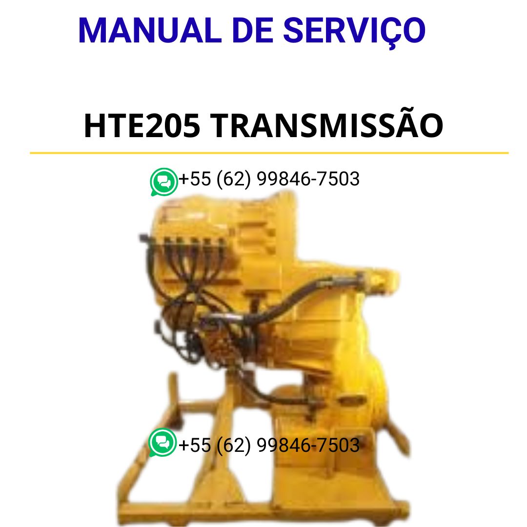 Manual de Serviço HTE205 Transmissão Hidráulica Eletrônica Volvo 02