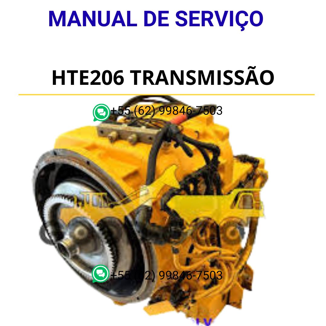 Manual de Serviço HTE206 Transmissão Hidráulica Eletrônica Volvo