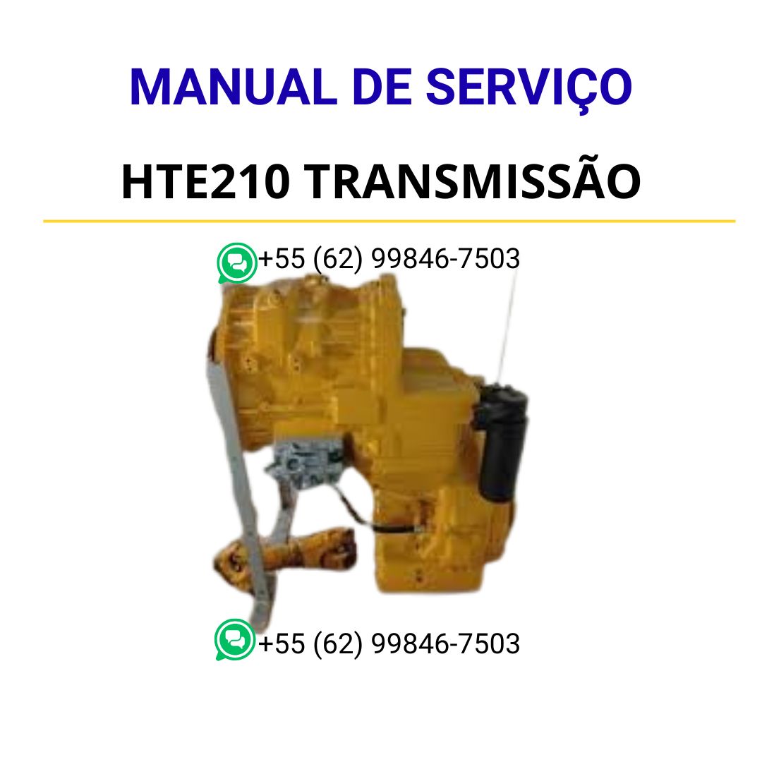 Manual de Serviço HTE210 Transmissão Hidráulica Eletrônica Volvo 03