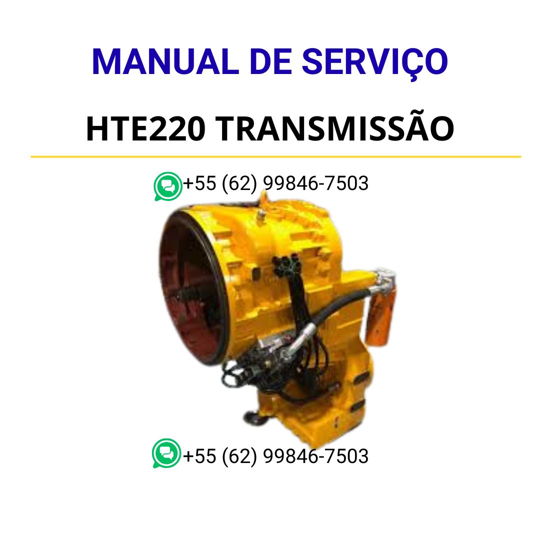 Manual de Serviço HTE220 Transmissão Hidráulica Eletrônica Volvo 01