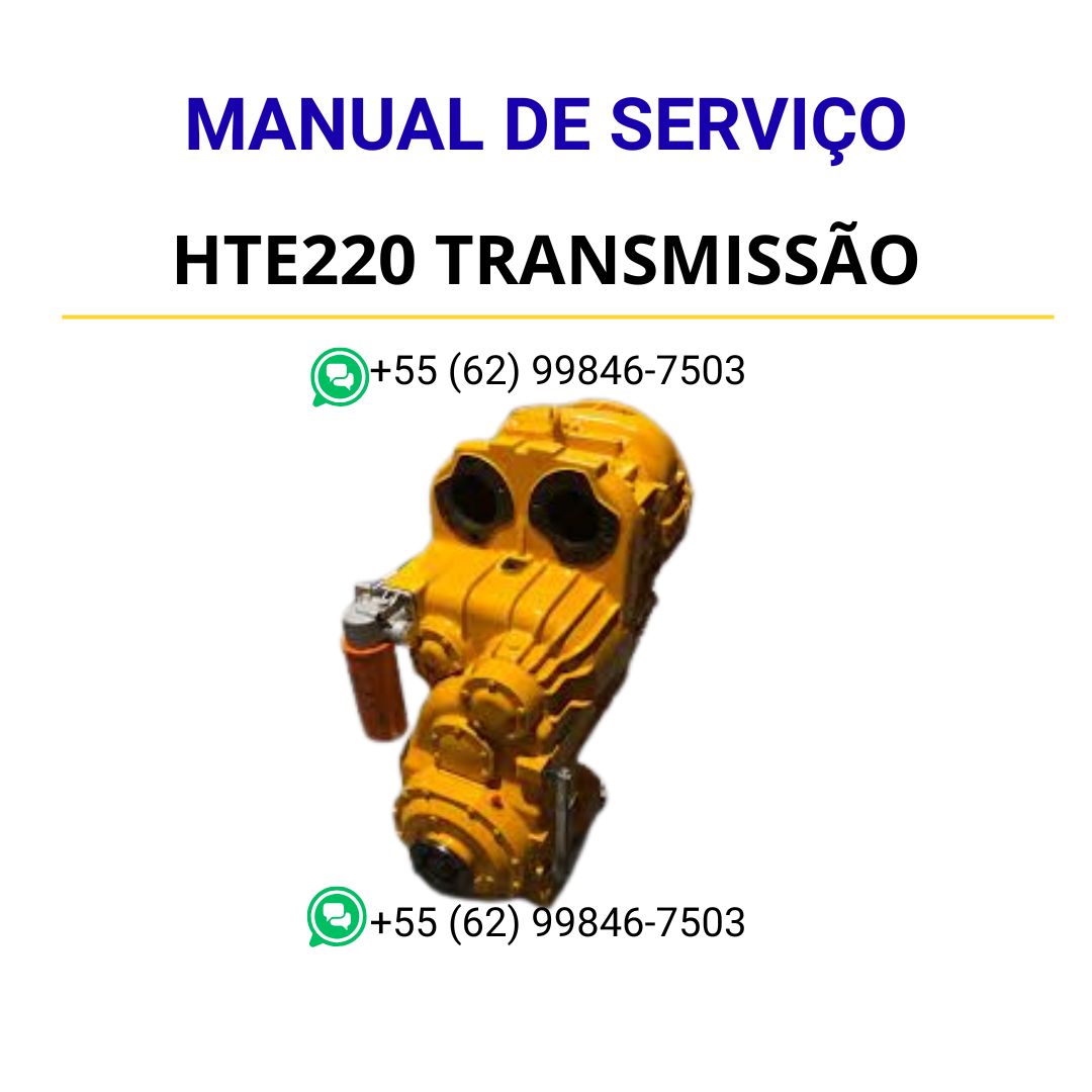 Manual de Serviço HTE220 Transmissão Hidráulica Eletrônica Volvo 02