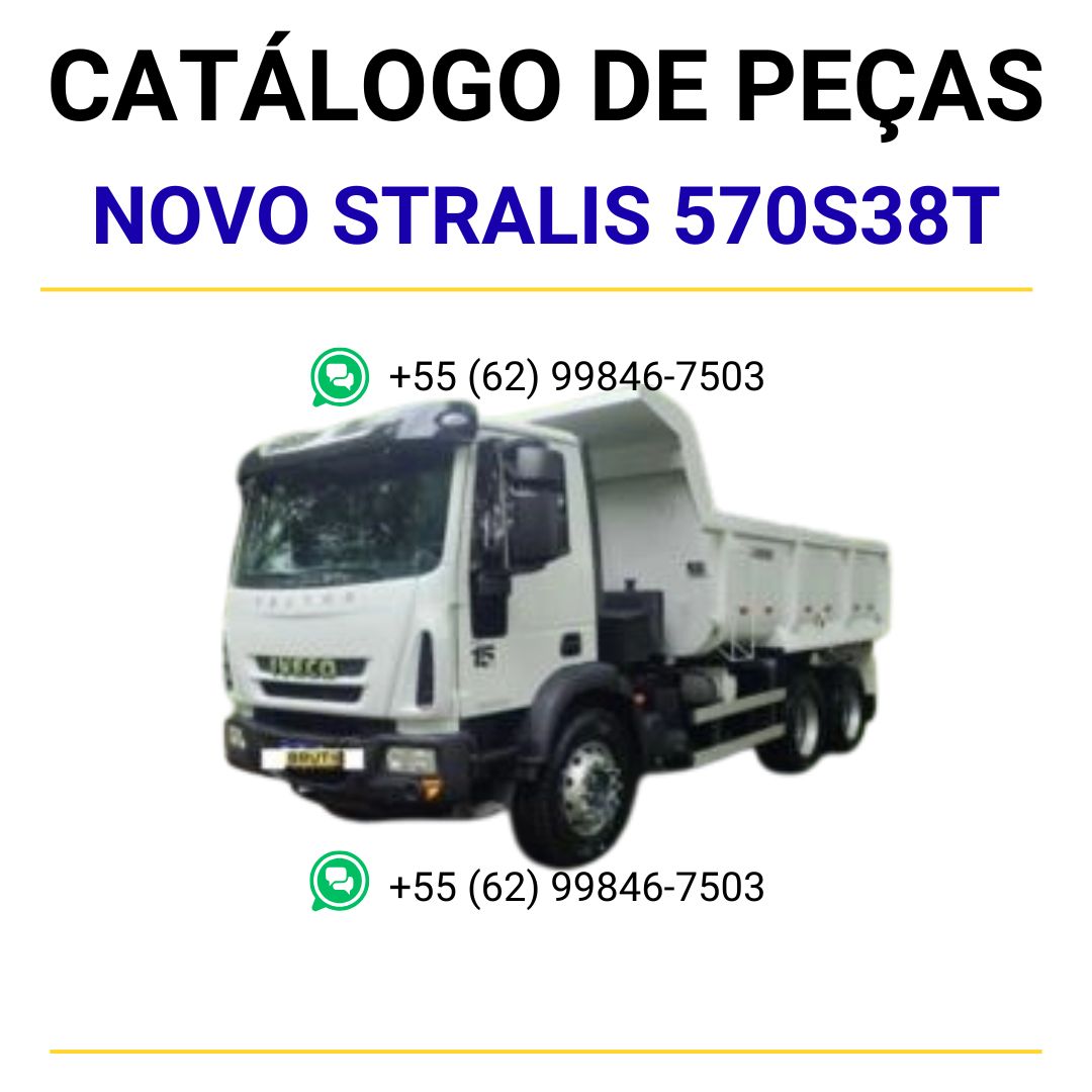 CATÁLOGO DE PEÇAS IVECO - EURO 3 - NOVO STRALIS 570S38T - CAMINHÃO