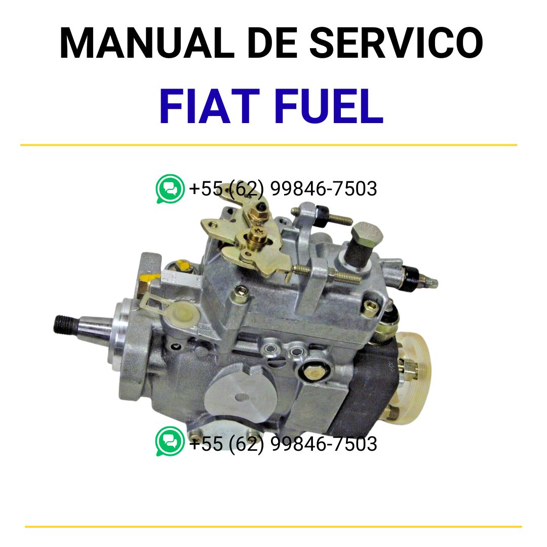 Manual de Serviço Fiat Fuel Injection Pump Bosch MW 04.89