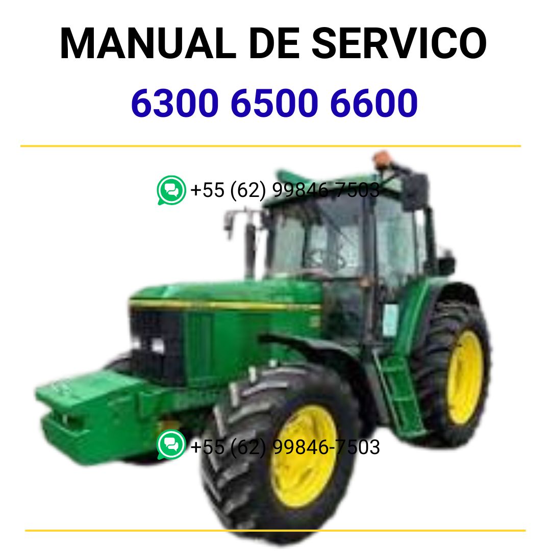 Manual Técnico Diagnóstico Trator John Deere 6300 6500 6600
