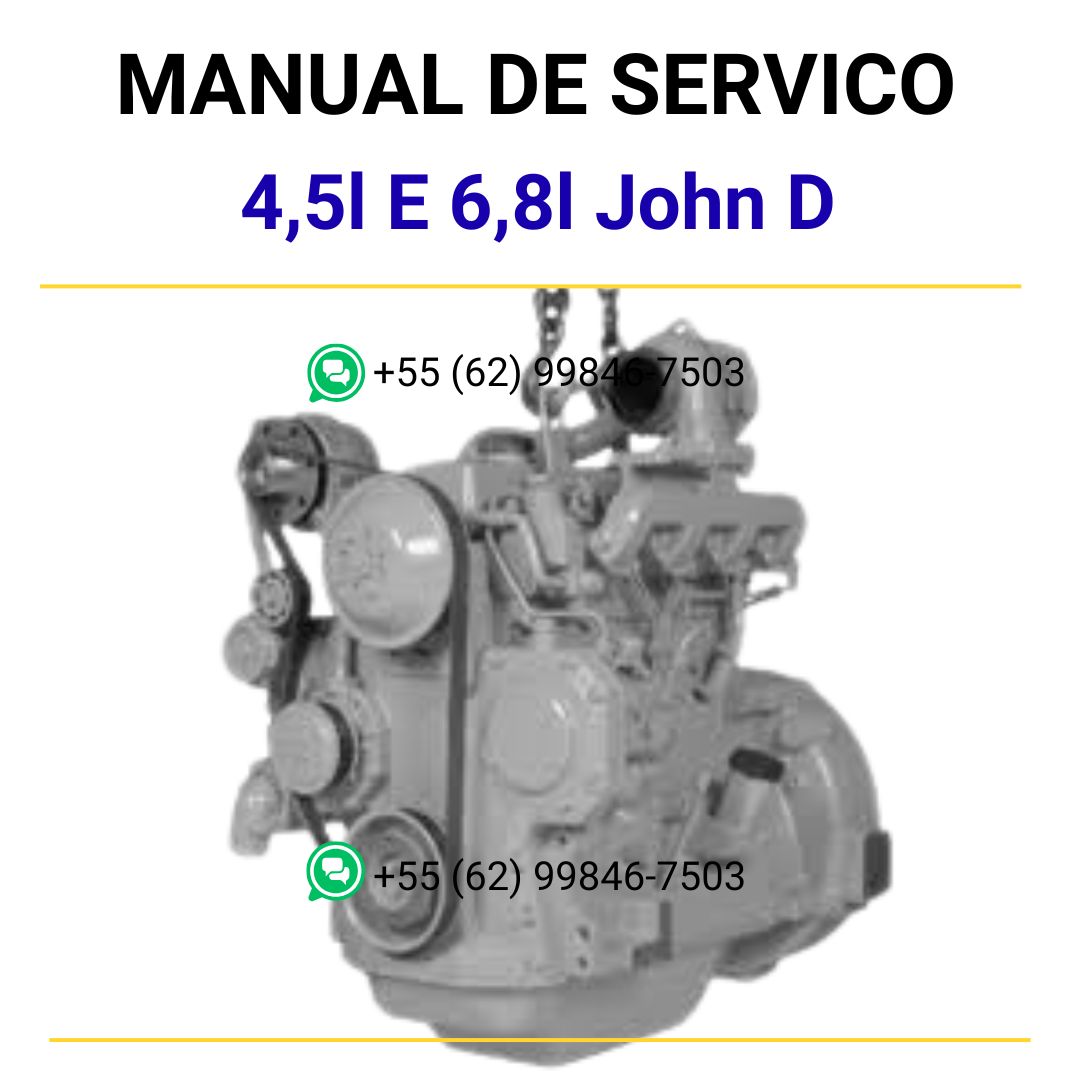Manual Tecnico Motores Diesel Powertech / 4,5l E 6,8l John D