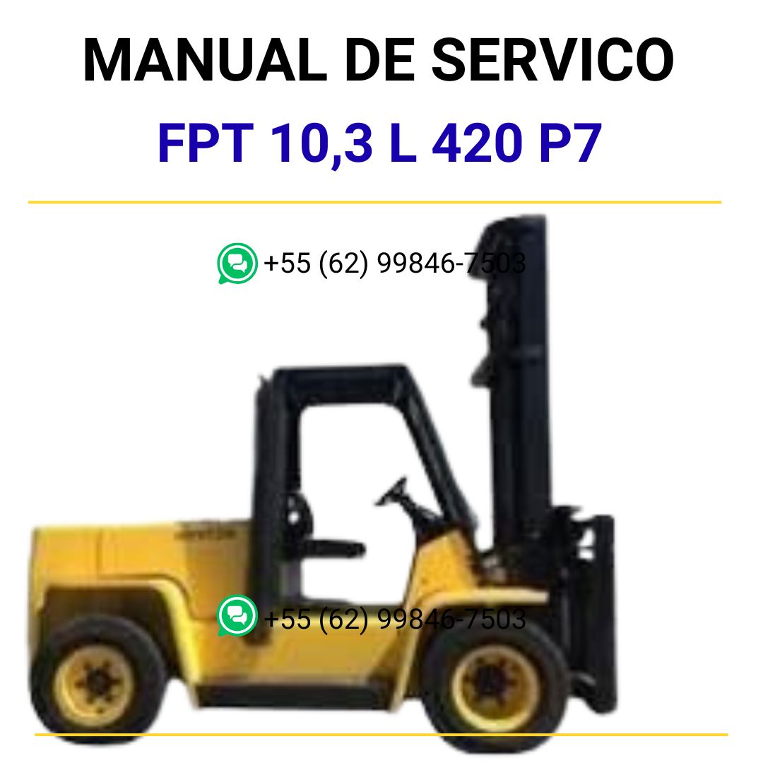 MANUAL DE SERVIÇOS DE OFICINA PDF MOTOR FPT 10,3 L 420 P7 - FORD
