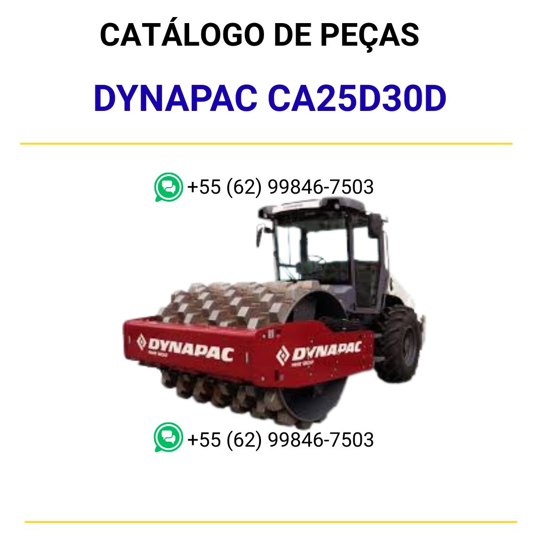 CATALOGO DE PEÇAS - DYNAPAC CA25D30D