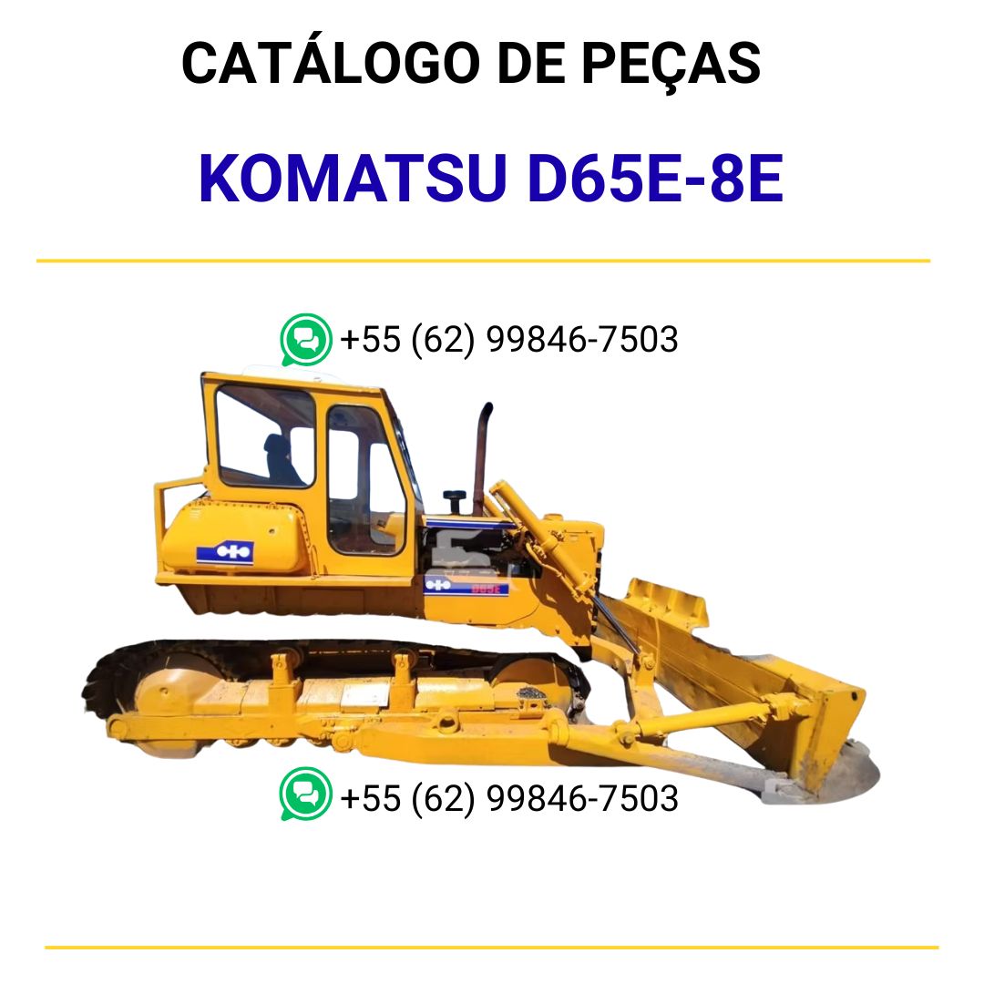 CATALOGO DE PEÇAS PDF TRATOR ESTEIRAS D65E-8E - KOMATSU
