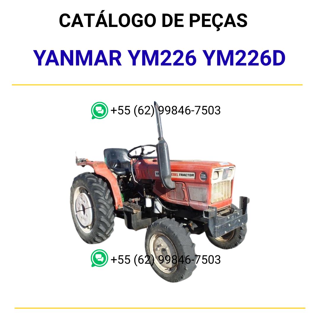 CATALOGO DE PEÇAS PDF TRATOR YM226 YM226D - YANMAR