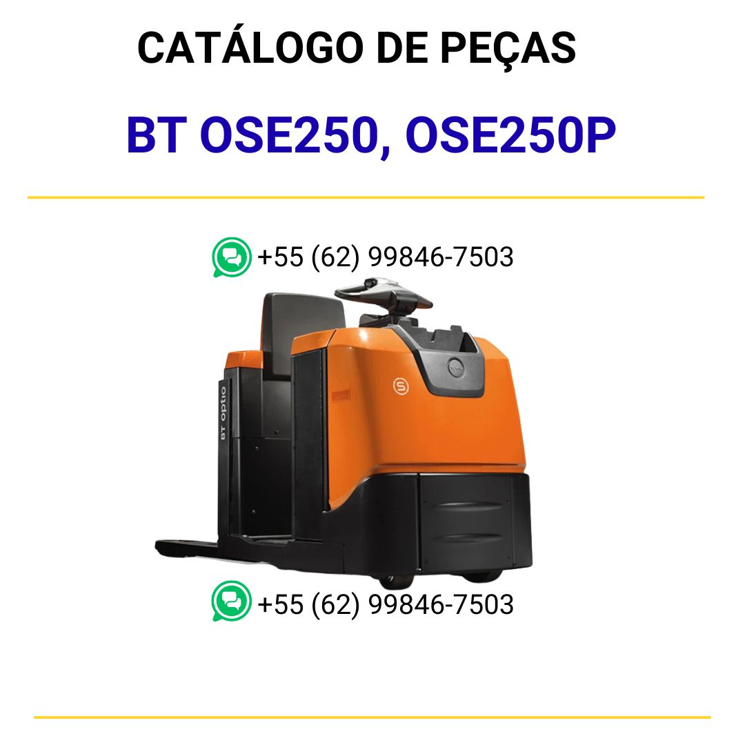 CATALOGO DE PEÇAS PDF TRANSPALETEIRA OSE250, OSE250P - BT