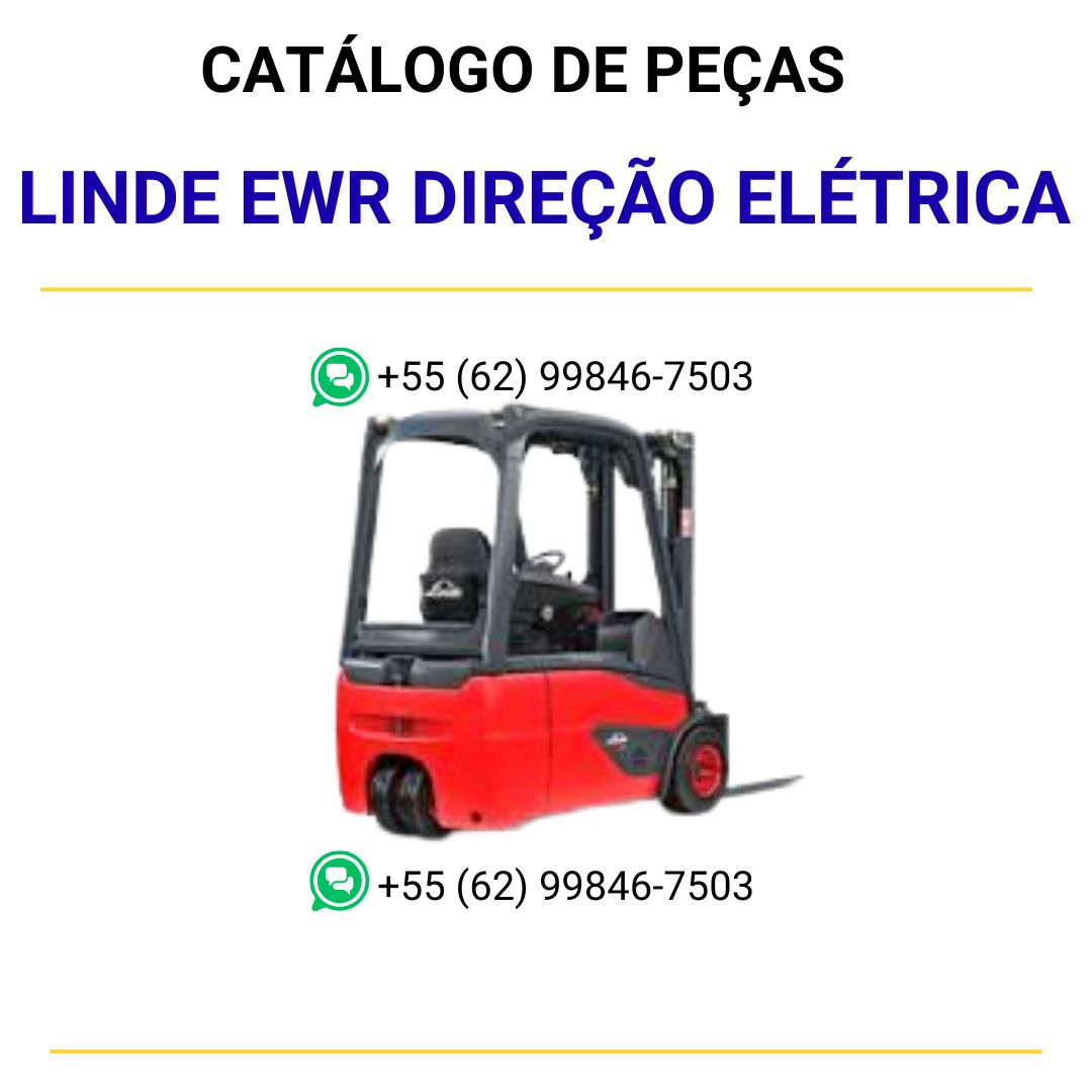 CATALOGO DE PEÇAS PDF TRANSPALETEIRA EWR DIREÇÃO ELÉTRICA - LINDE