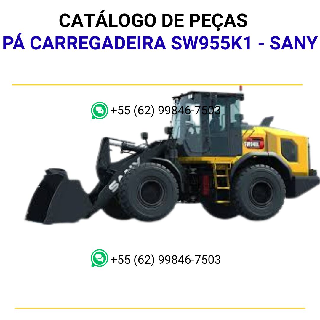 CATALOGO DE PEÇAS PDF PÁ CARREGADEIRA SW955K1 - SANY