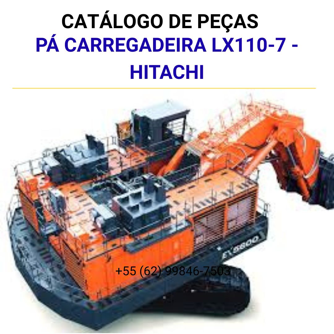 CATALOGO DE PEÇAS PDF PÁ CARREGADEIRA LX110-7 - HITACHI