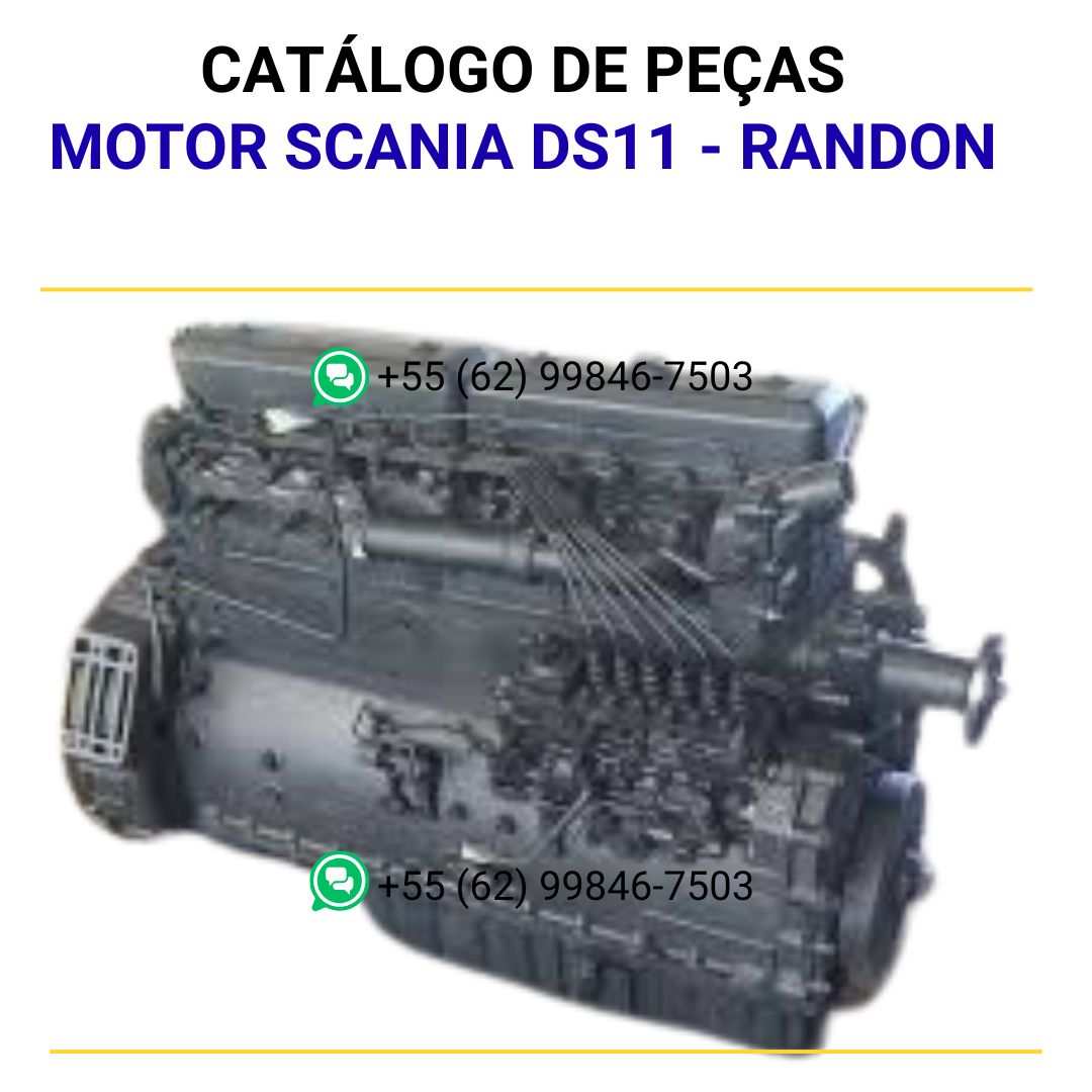 CATALOGO DE PEÇAS PDF MOTOR SCANIA DS11 - RANDON