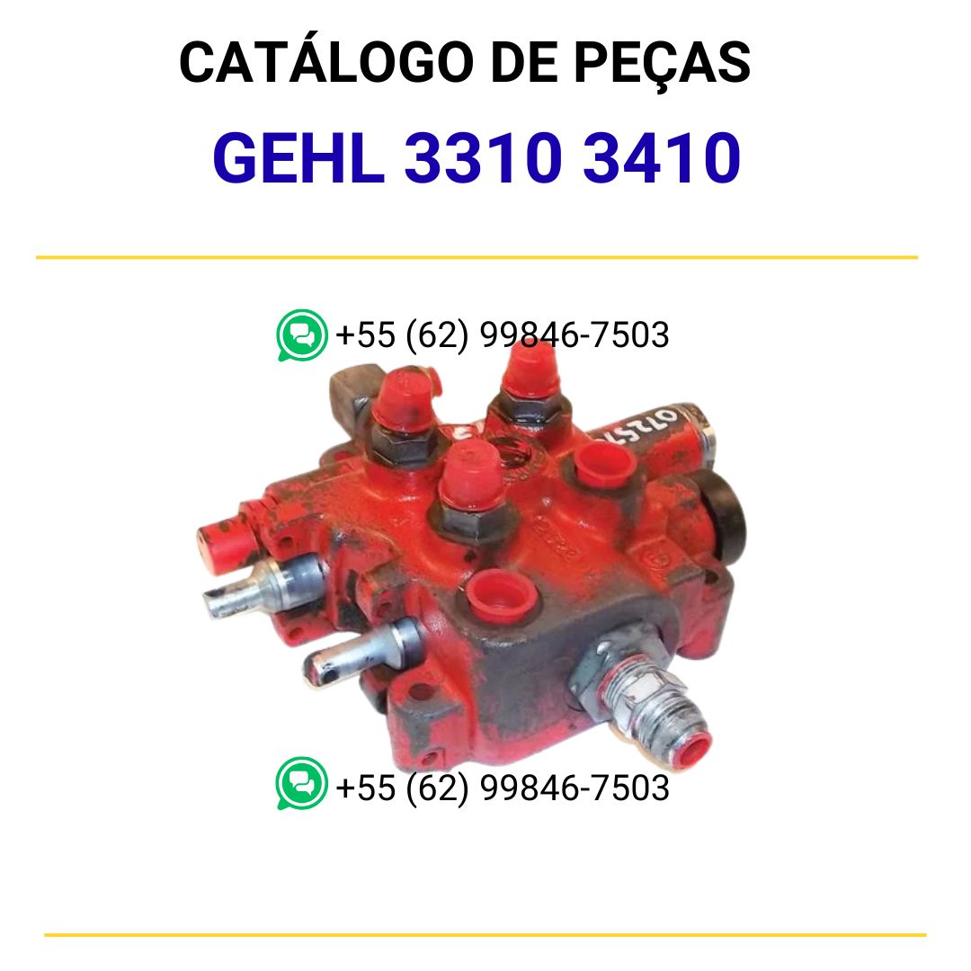 CATALOGO DE PEÇAS PDF MINI CARREGADEIRA 3310 3410 - GEHL
