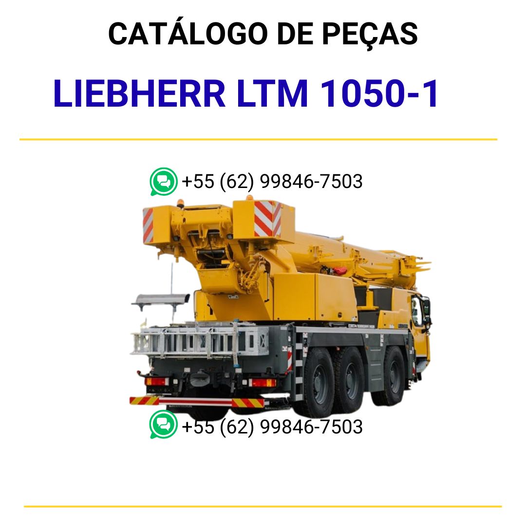 CATALOGO DE PEÇAS PDF GUINDASTE LTM 1050-1 - LIEBHERR
