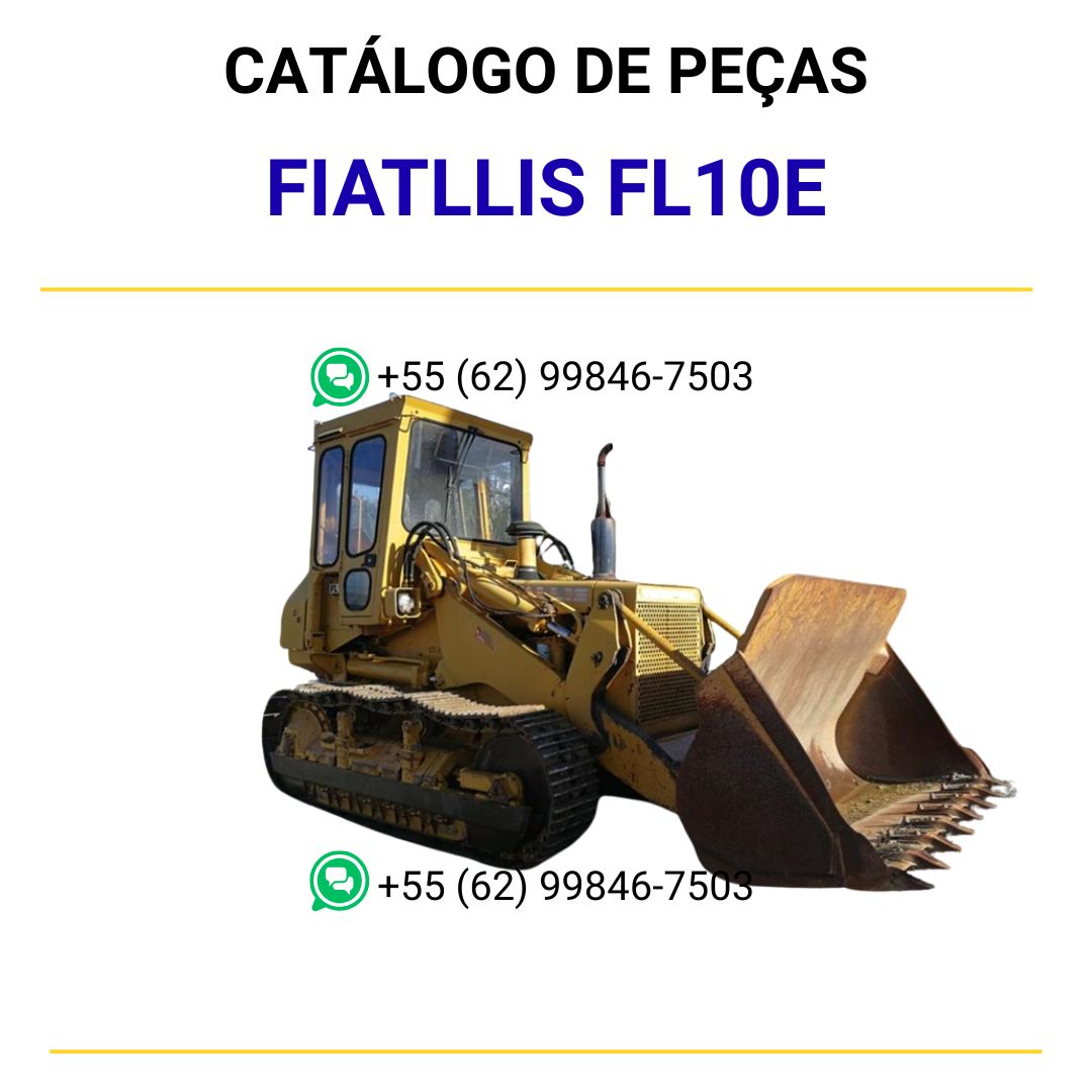 catalago de pecas carregadores de rastreio FL10E fiat allis