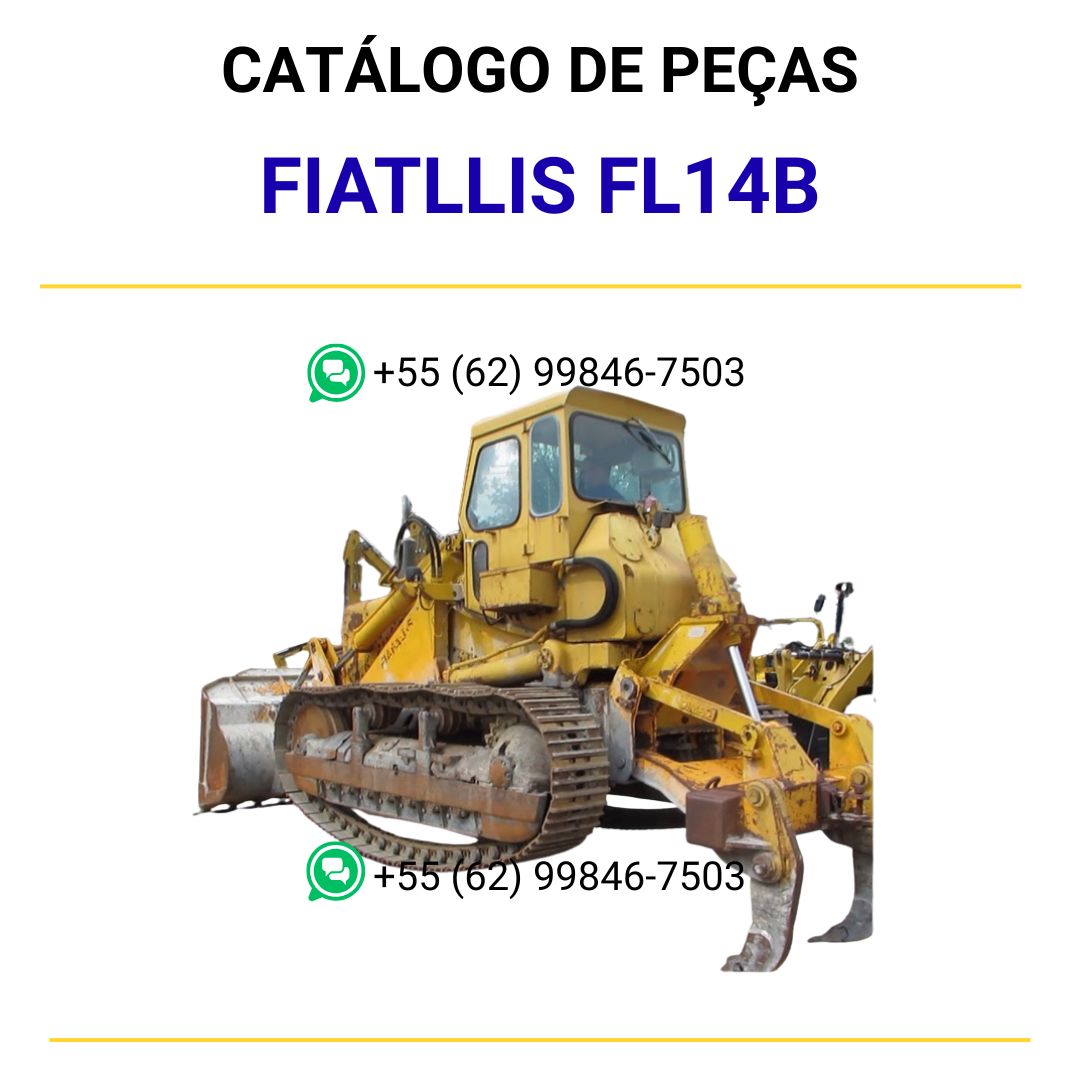 catalago de pecas carregadores de rastreio FL14B fiat allis
