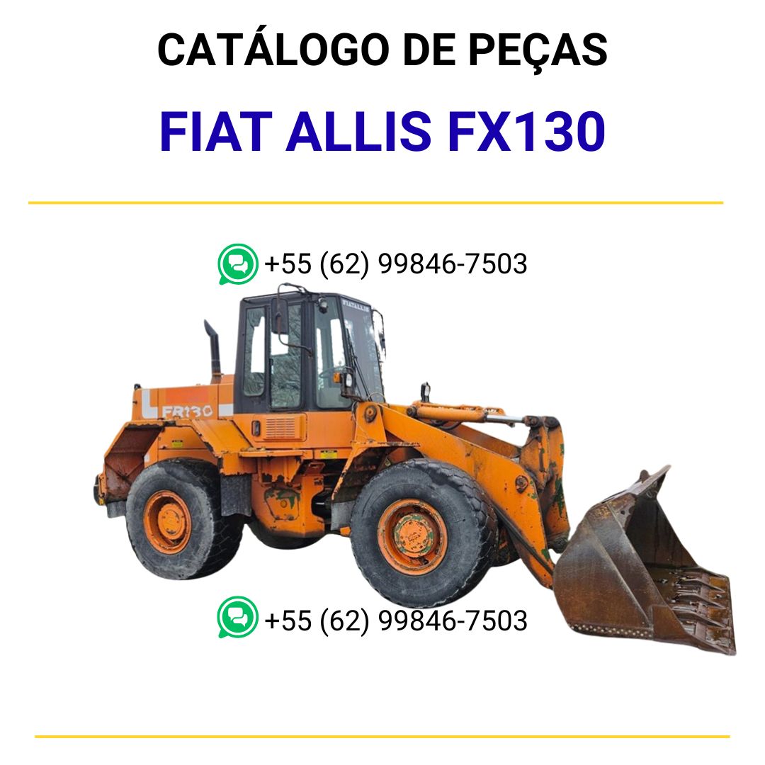 catalago de pecas escavadeiras FX130 fiat allis