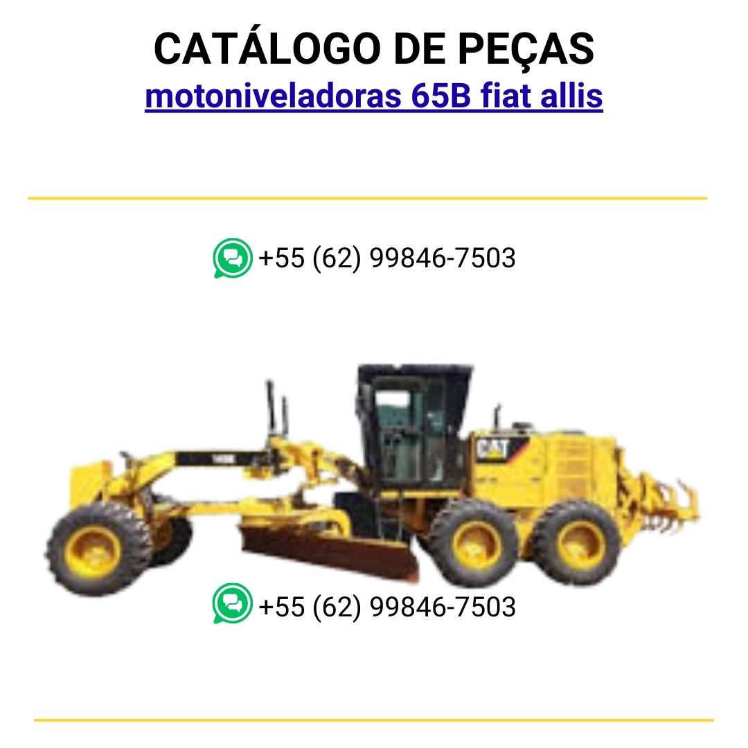 catalago de pecas motoniveladoras 65B fiat allis