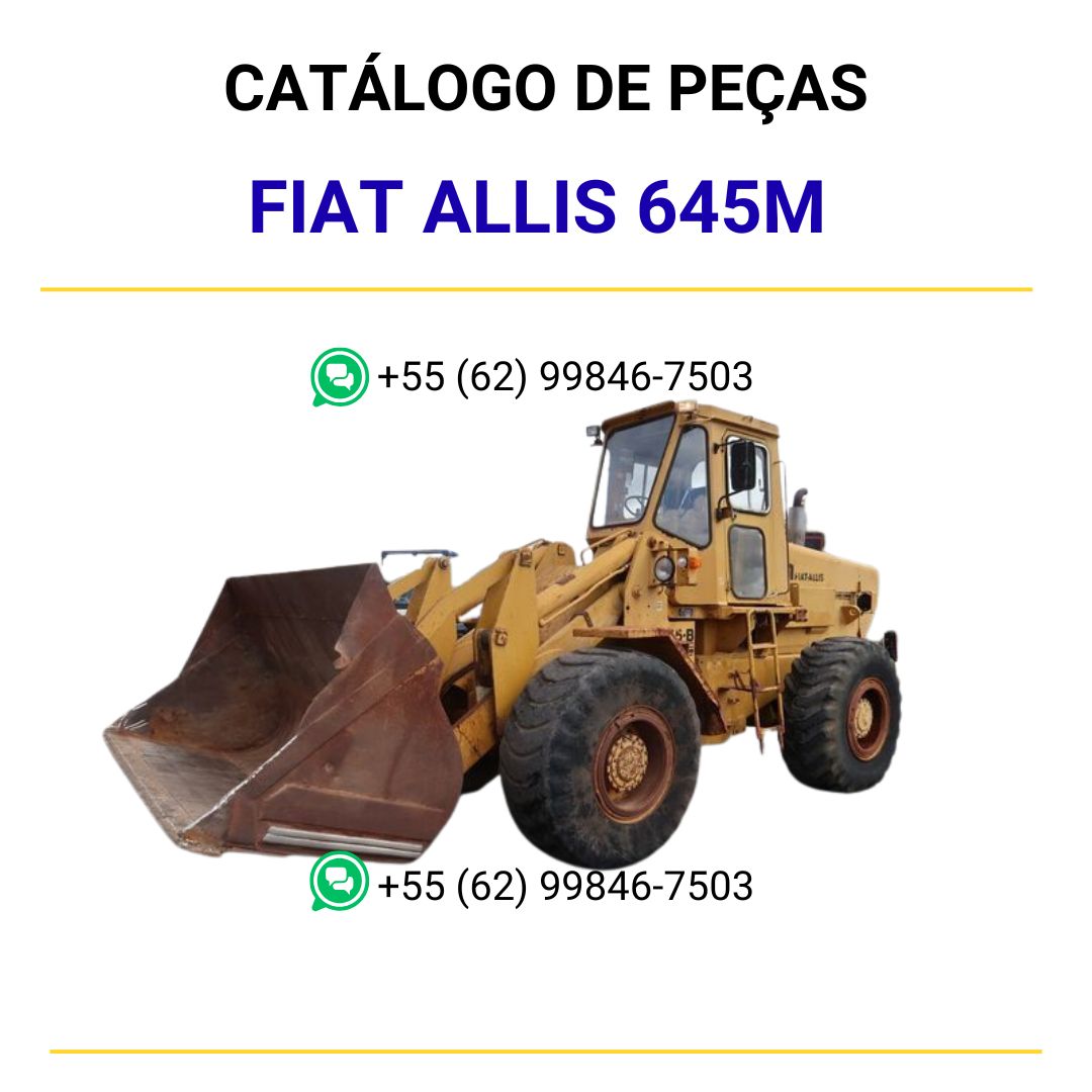 catalago de pecas retroescavadeira 745 fiat allis
