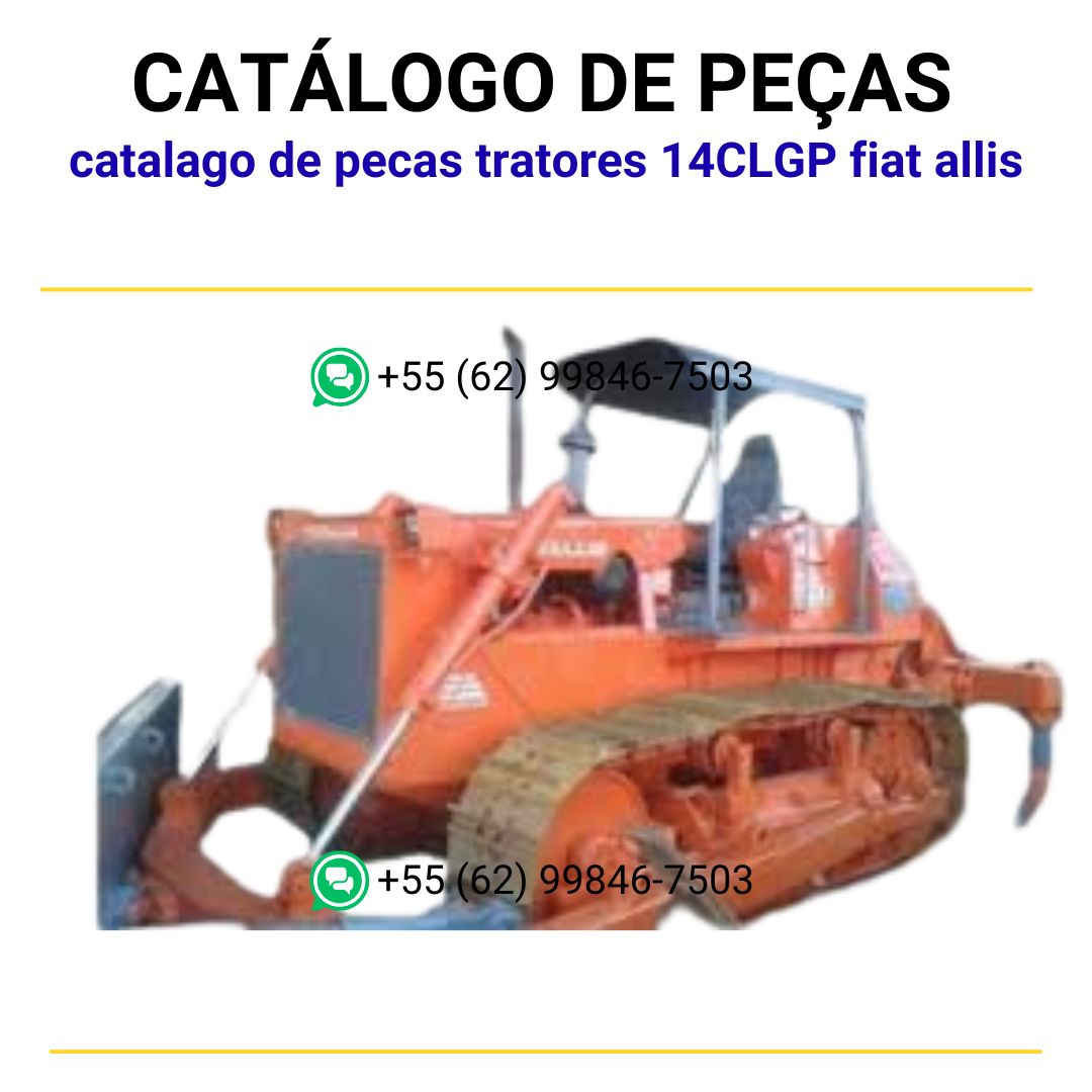 catalago de pecas tratores 14CLGP fiat allis