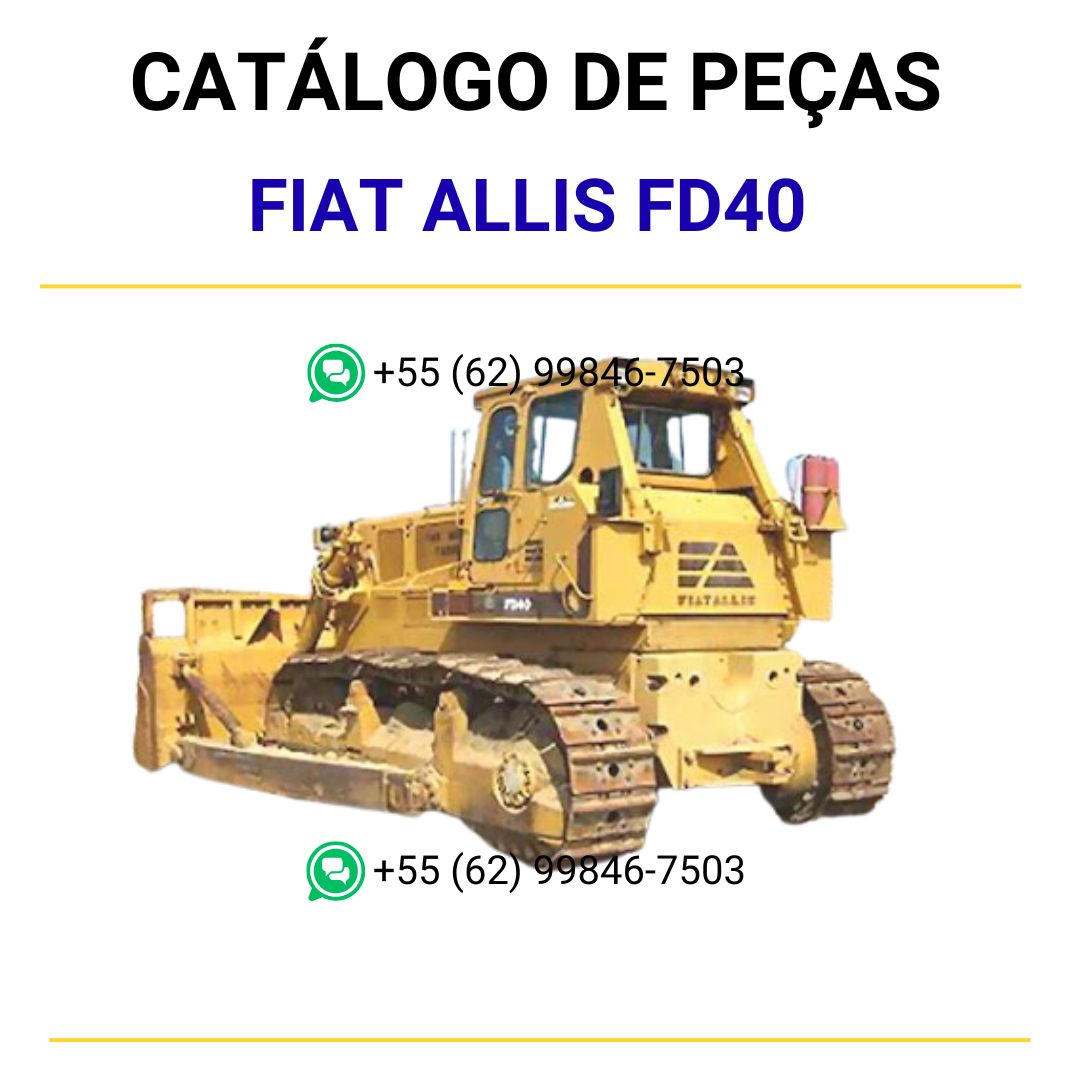 catalago de pecas tratores FD40 fiat allis
