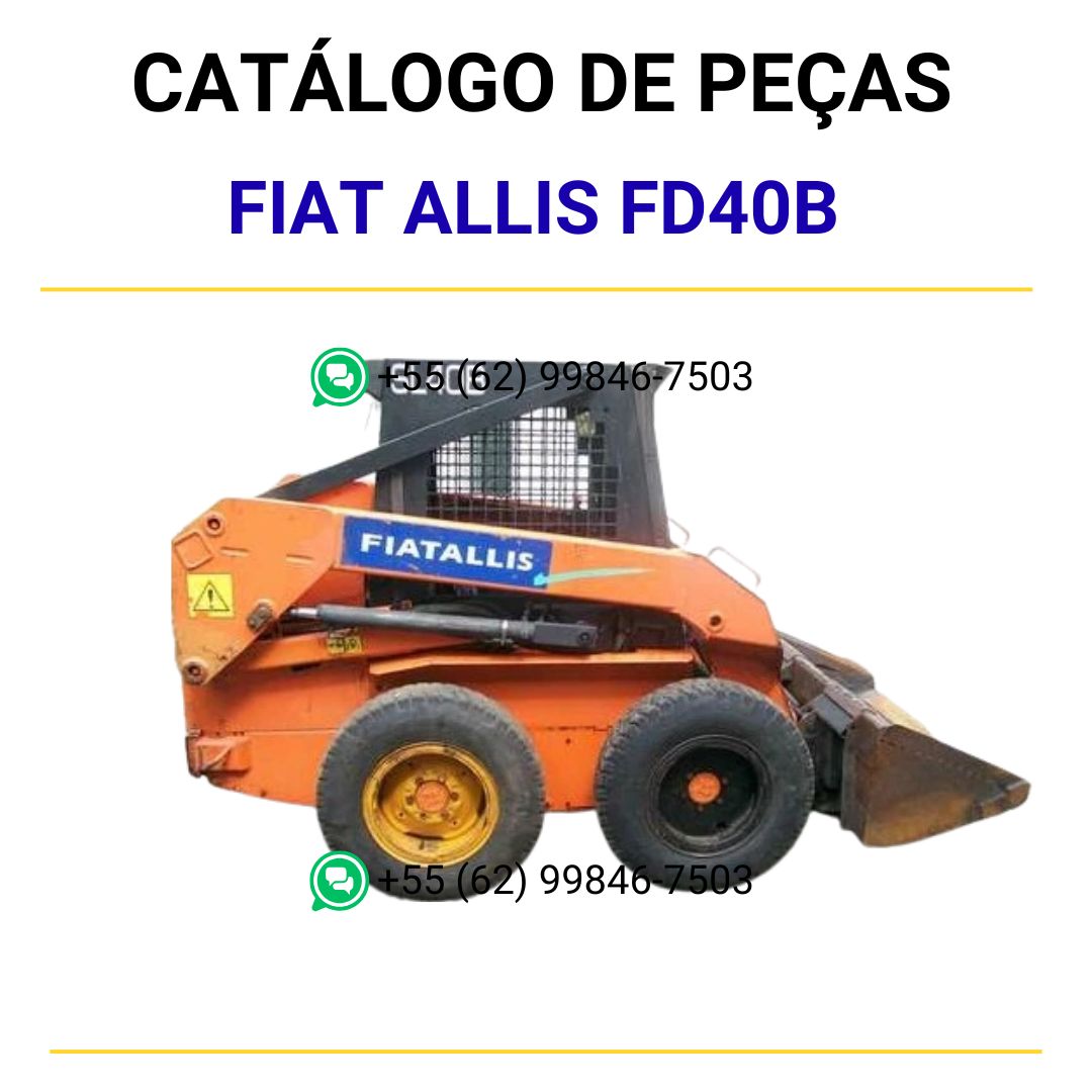 catalago de pecas tratores FD40B fiat allis