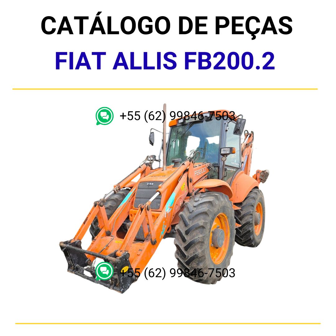 CATALOGO DE PEÇAS RETROESCAVADEIRA - FB200.2 FIATALLIS