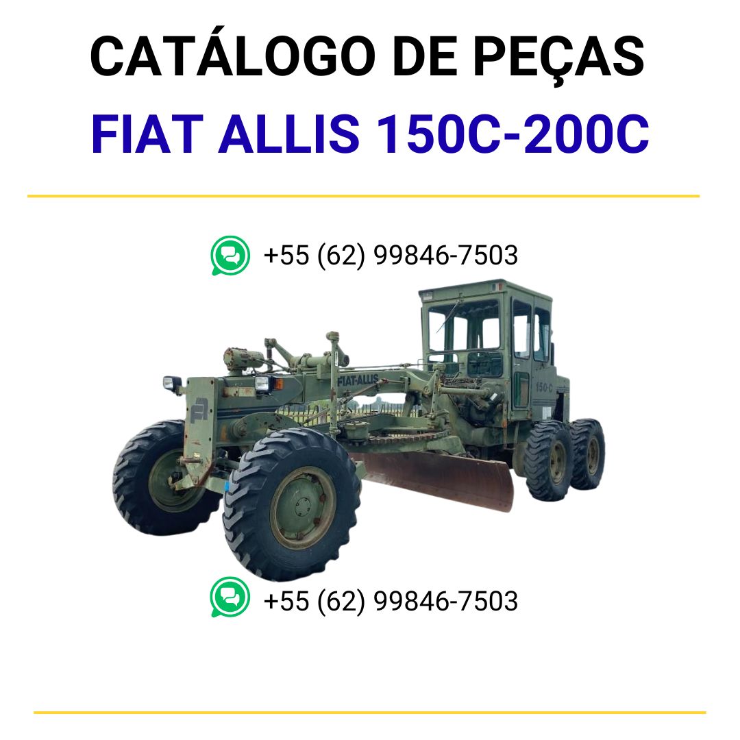 catalago de pecas motoniveladoras 150C-200C fiat allis