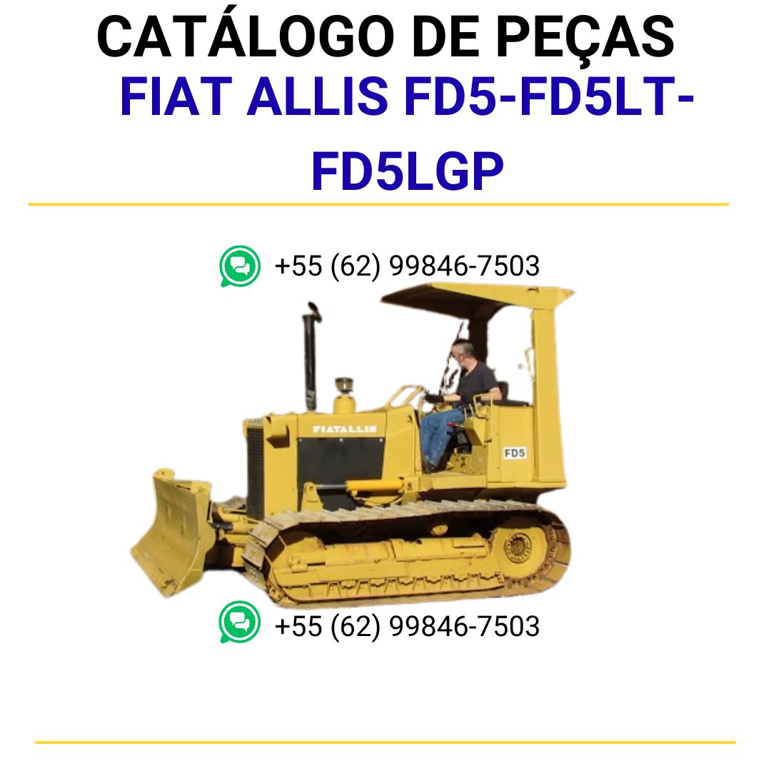 catalago de pecas tratores FD5-FD5LT-FD5LGP fiat allis