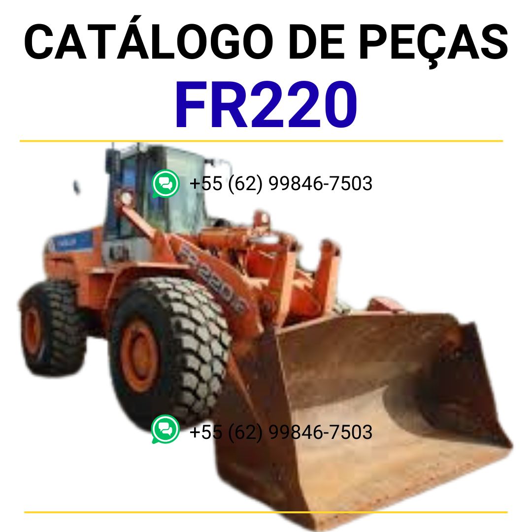 CATÁLOGO DE PEÇAS FIATALLIS - FR220 - (1980-1993) - CARREGADEIRA