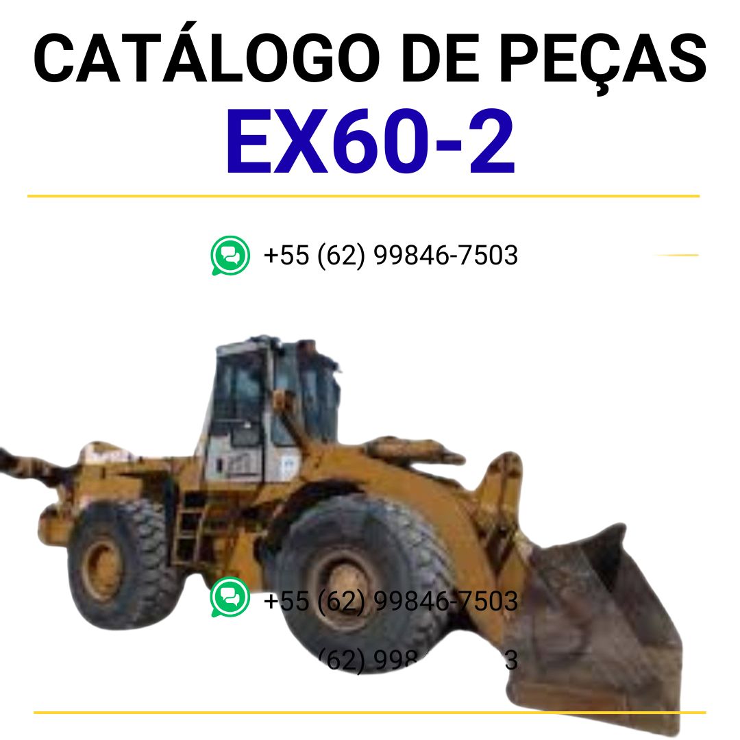 CATALOGO DE PEÇAS PDF ESCAVADEIRA HIDRÁULICA EX60-2 - HITACHI