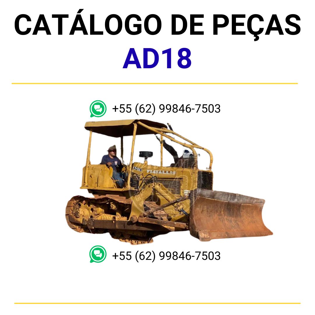 CATALOGO DE PEÇAS FIATALLIS - AD18 - TRATOR DE ESTEIRA