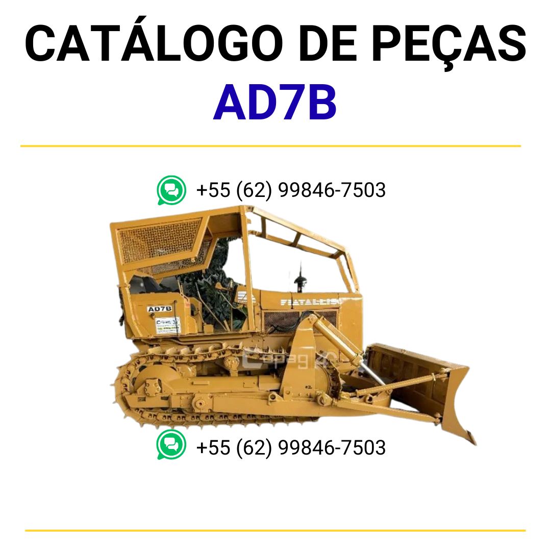 CATALOGO DE PEÇAS FIATALLIS AD7B - COMPLETO (EM PORTUGUES)
